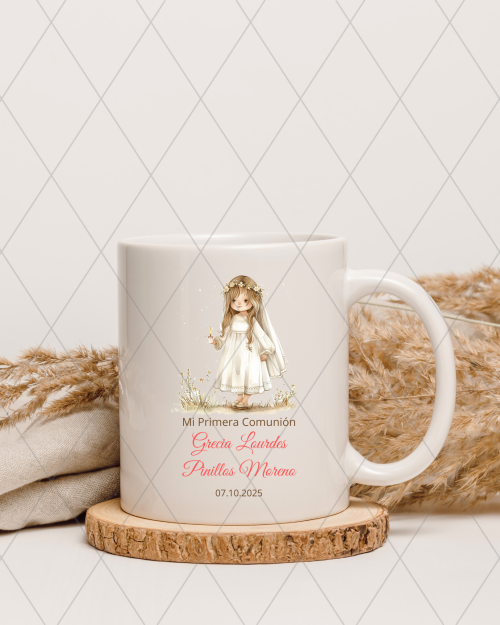 Taza comunión niña - 2 - Imagen 2