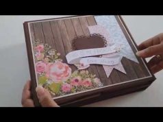 Álbum rústico de matrimonio