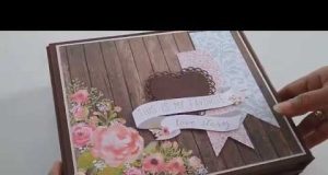 Álbum rústico de matrimonio