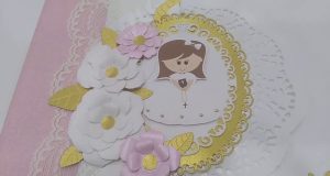 Álbum primera comunión niña.