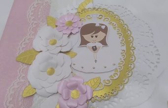 Álbum primera comunión niña.