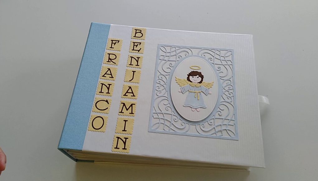 Álbum de bautizo niño