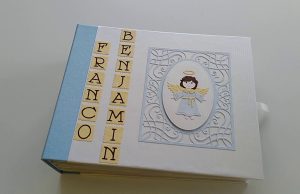 Álbum de bautizo niño