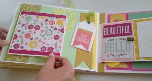 Álbum de cumpleaños con caja