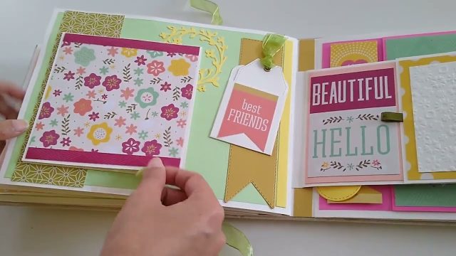 Álbum de cumpleaños con caja