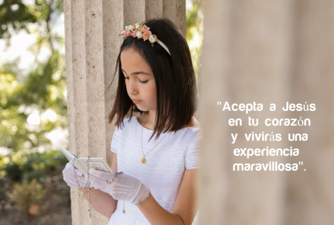 10 frases para una hija en su primera comunión
