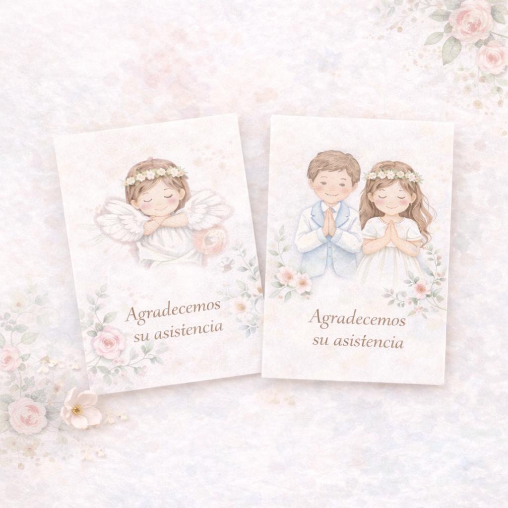 tarjetas de agradecimiento