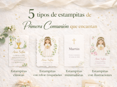 5 tipos de estampitas de Comunión que encantan