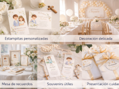 5 detalles que no pueden faltar en una Comunión