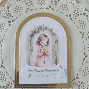 Estampa Comunión Niña