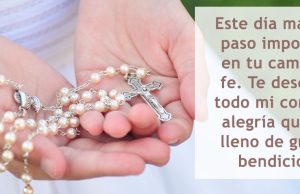Frases bonitas para Primera Comunión