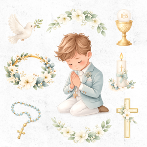 Clipart Digital Comunión