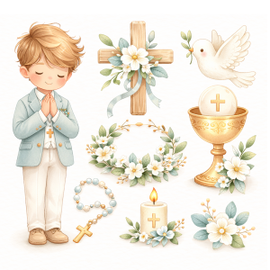 Clipart Digital Comunión