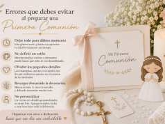 Errores que debes evitar en una Primera Comunión