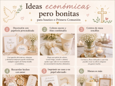 Ideas económicas y bonitas para bautizo/comunión